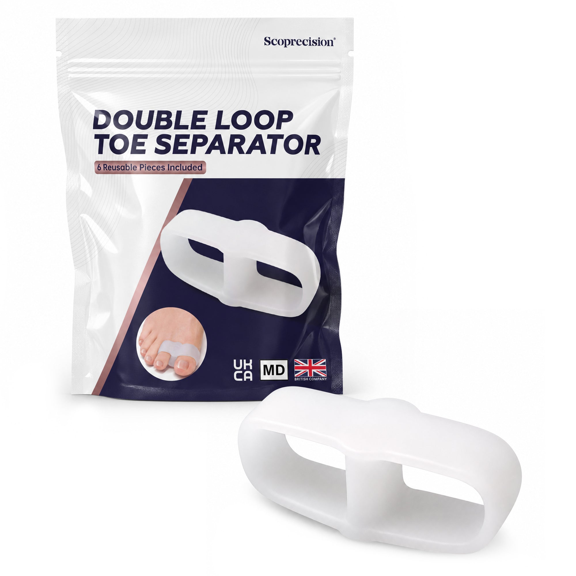 Double Loop Toe Separator