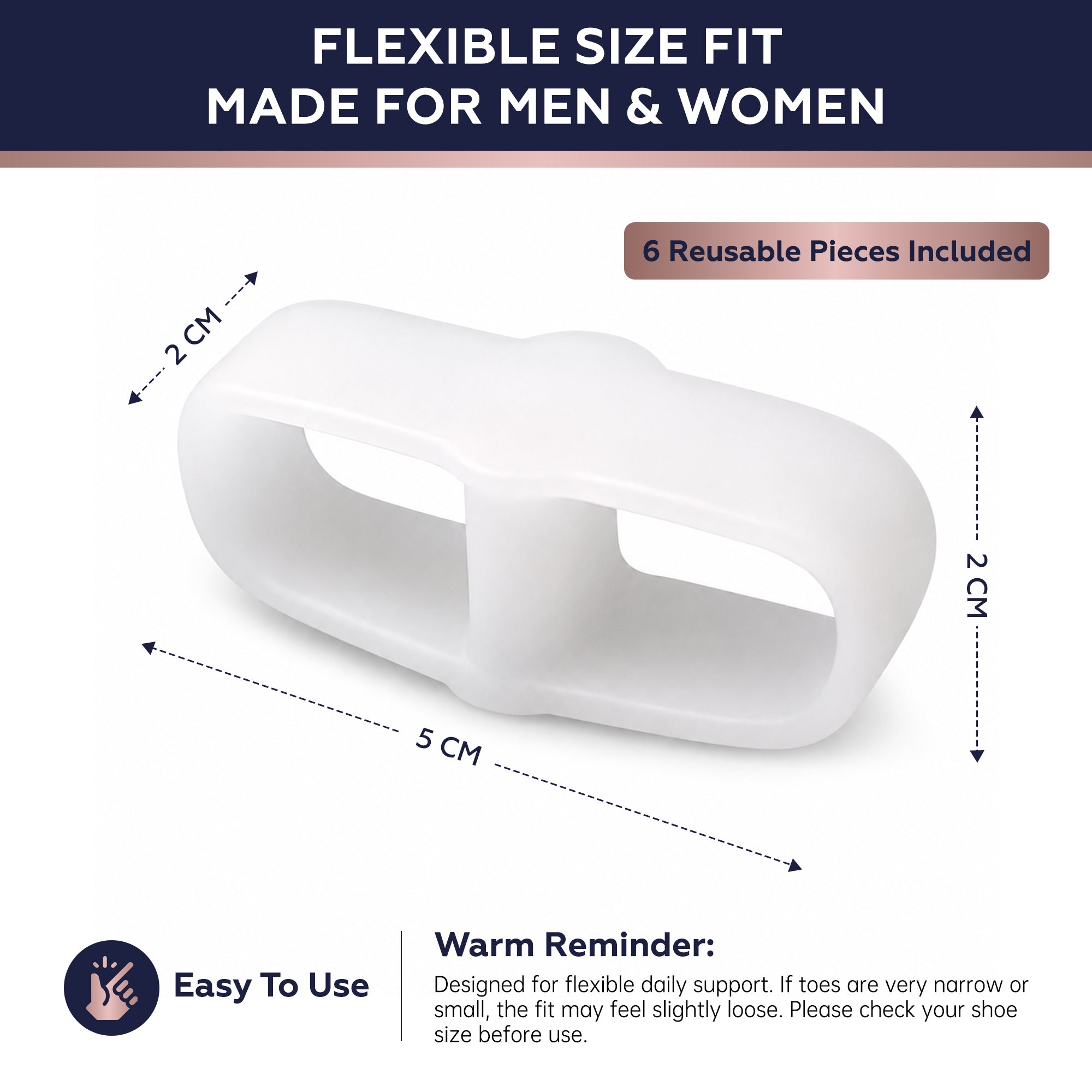 Double Loop Toe Separator