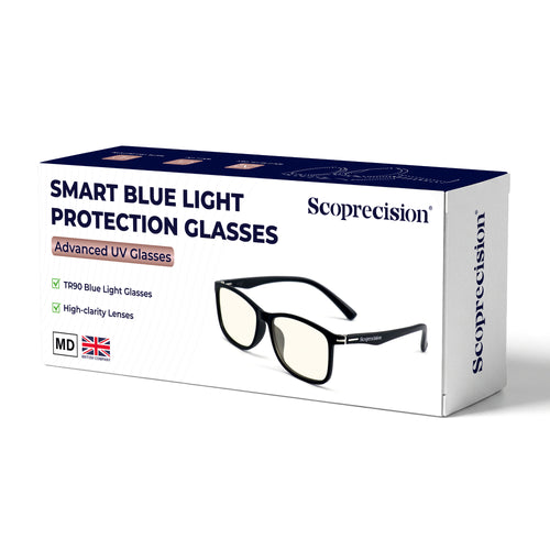 Smart Blue Light Protective Glasses Black